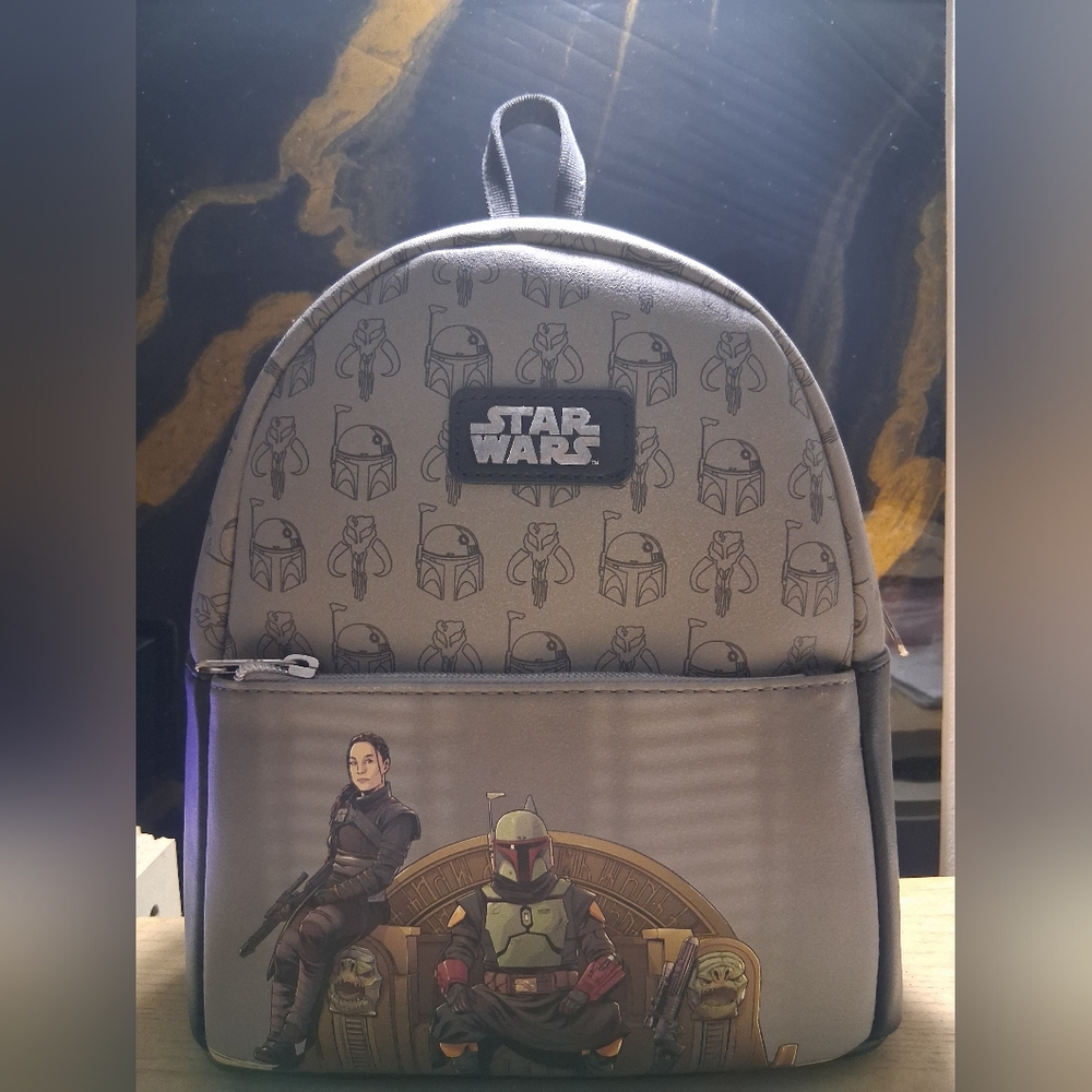 Star Wars Gray and Black Backpack